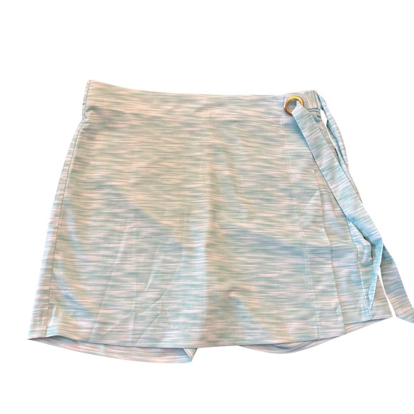 Stella Parker Collection Pull On Tennis Golf Skort UPF 50 Womens M Aqua Blue - Picture 1 of 10